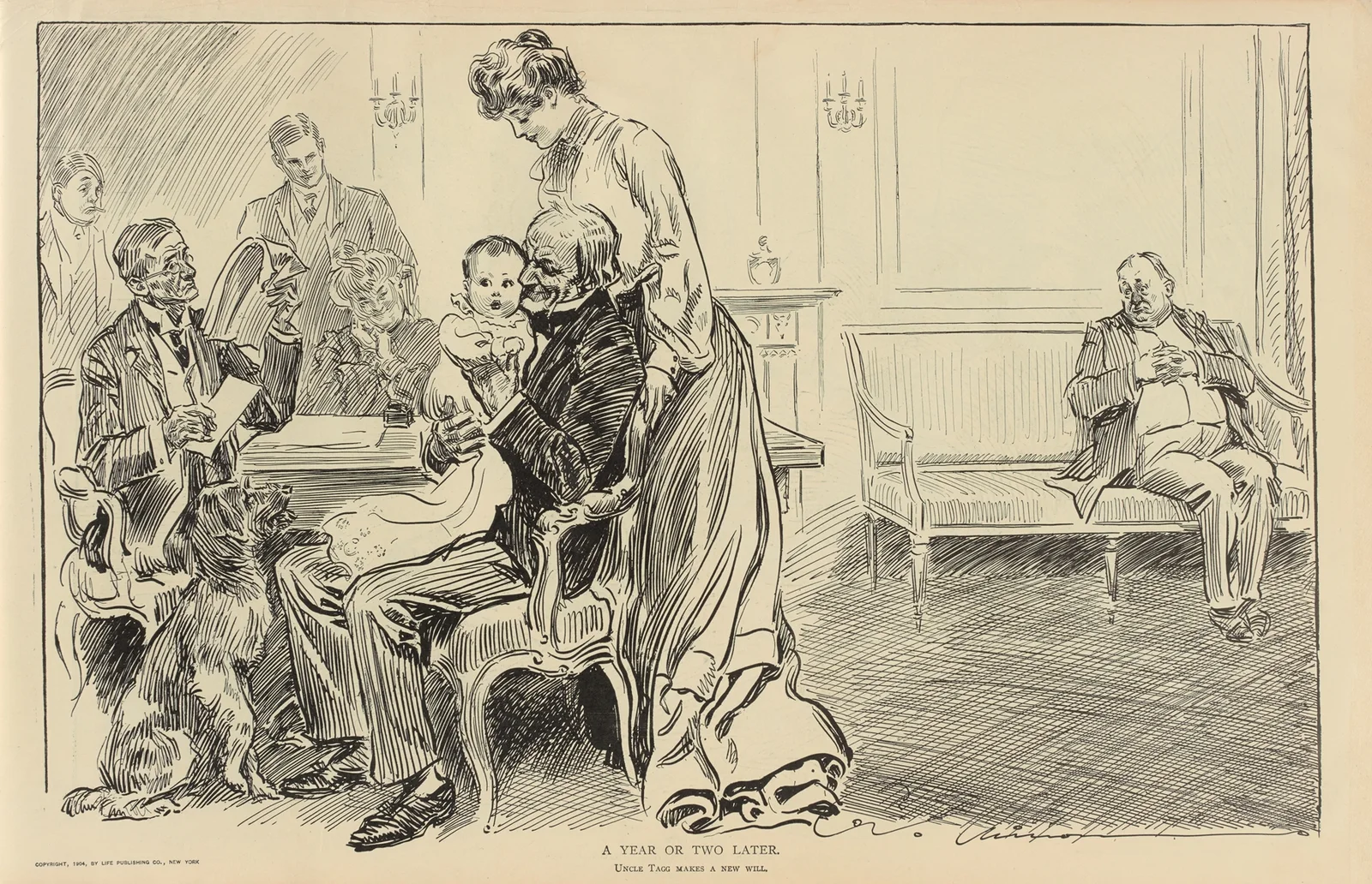 A year or two later av Charles Dana Gibson