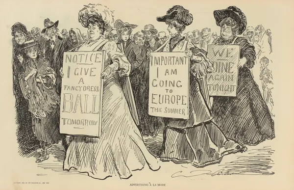 Advertising a la mode av Charles Dana Gibson