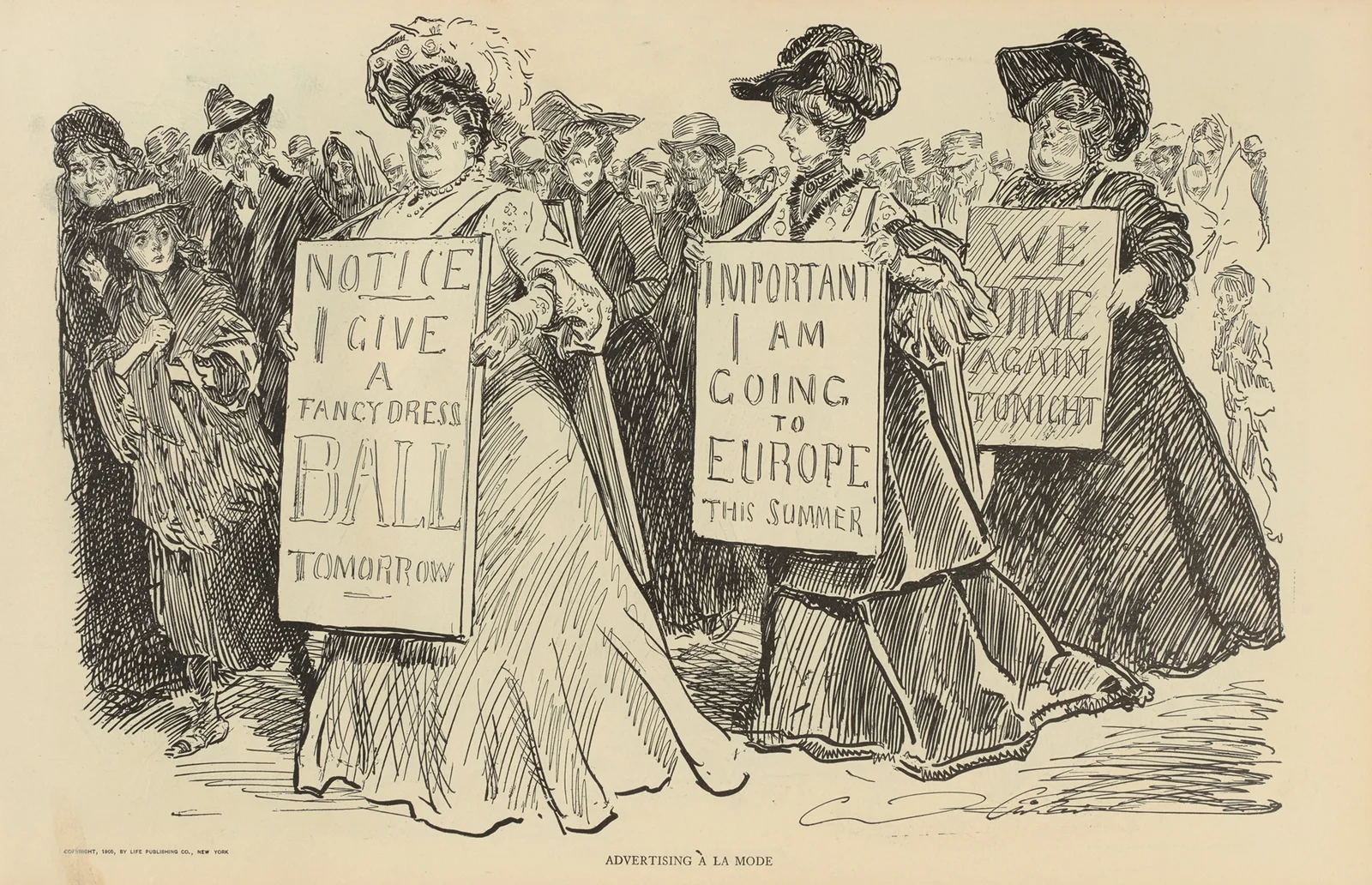 Advertising a la mode av Charles Dana Gibson