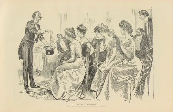 Advice to a hostess av Charles Dana Gibson