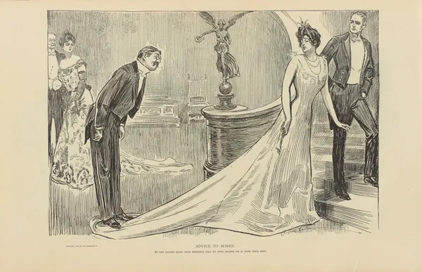 Advice to bores av Charles Dana Gibson