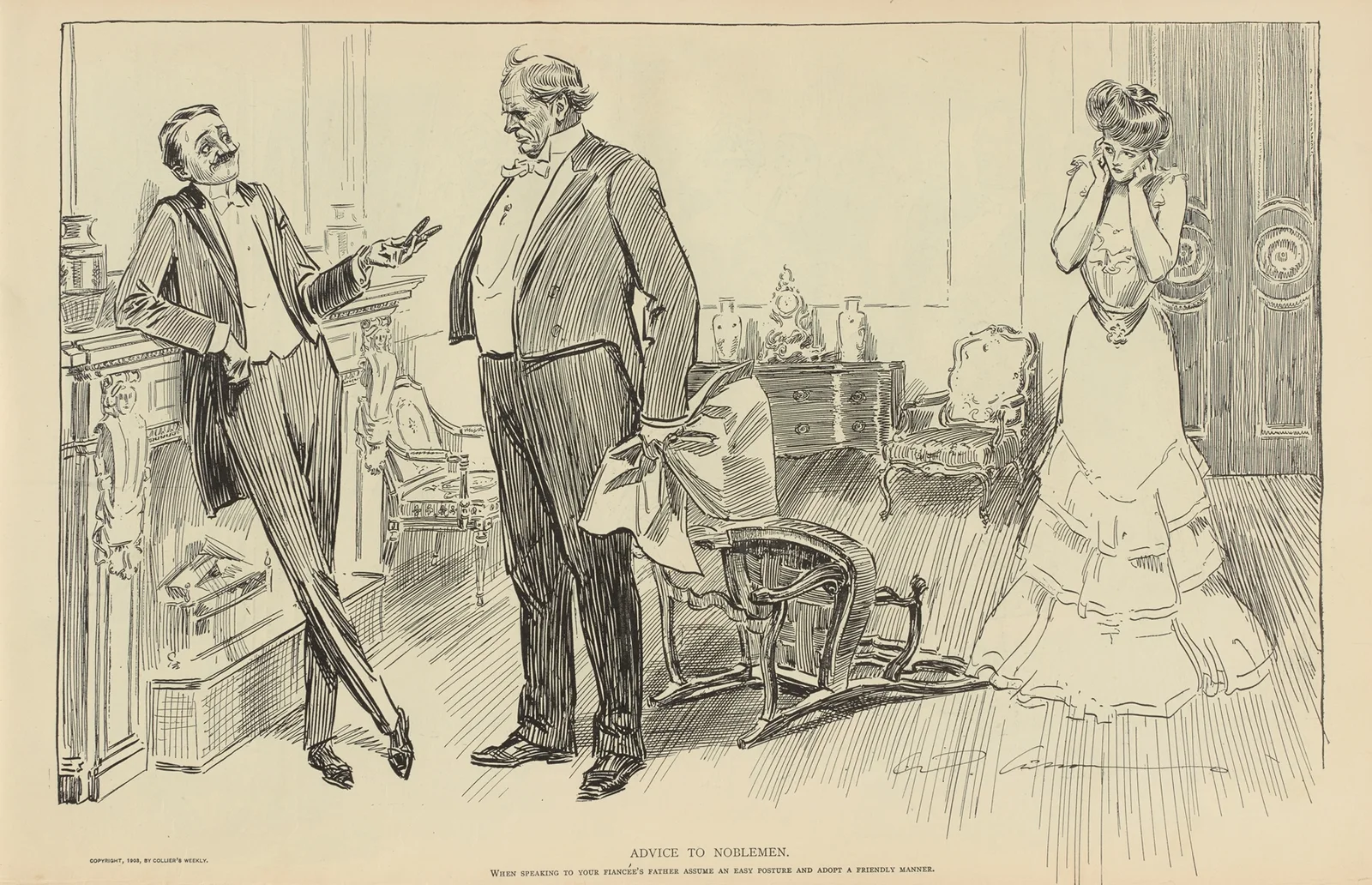 Advice to noblemen av Charles Dana Gibson