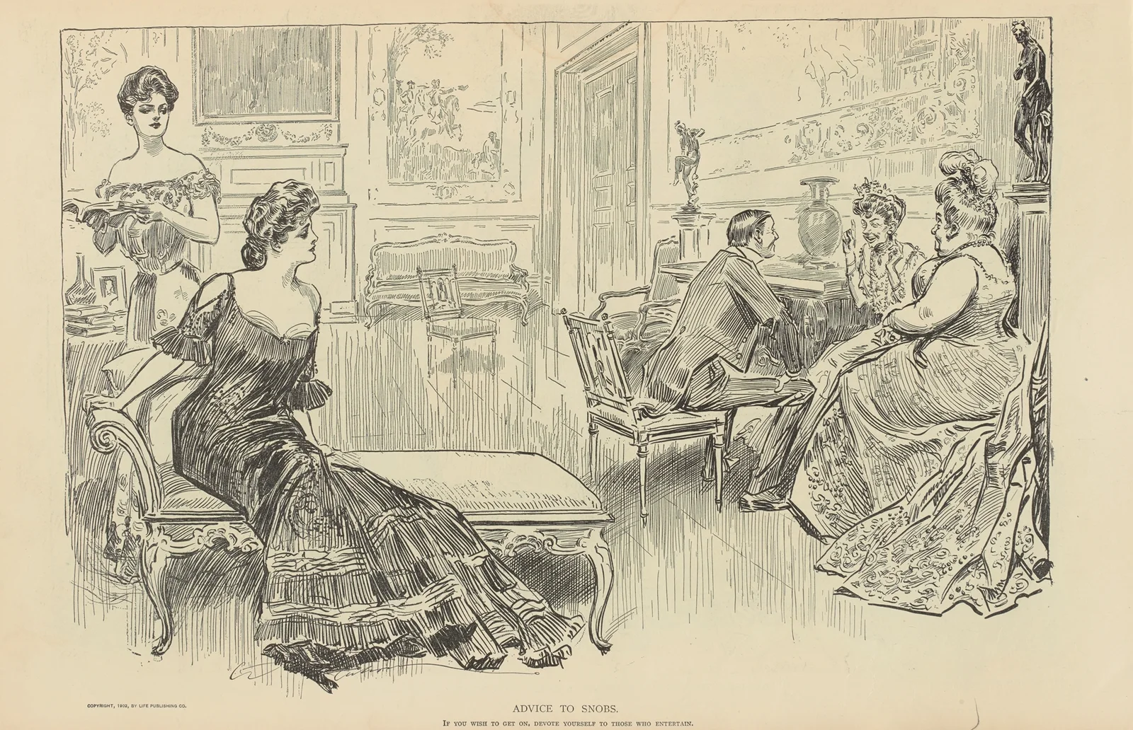 Advice to snobs av Charles Dana Gibson