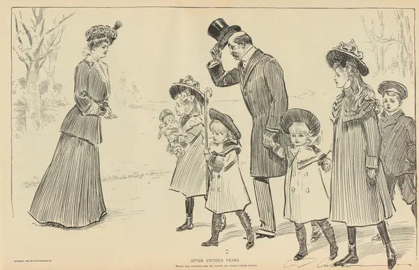 After fifteen years av Charles Dana Gibson