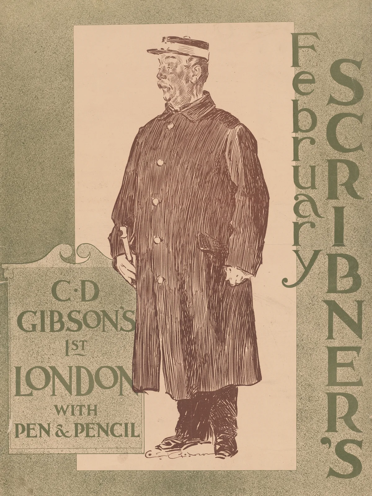 February Scribner’s av Charles Dana Gibson