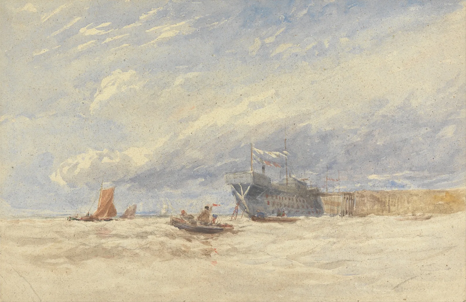 On the Medway av David Cox