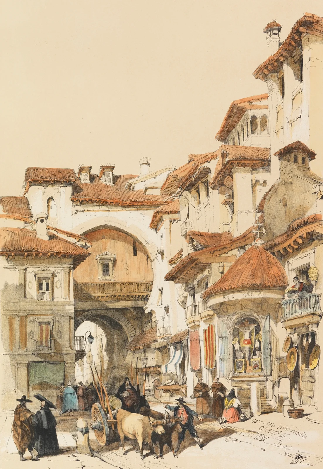 Sketches in Spain av David Roberts
