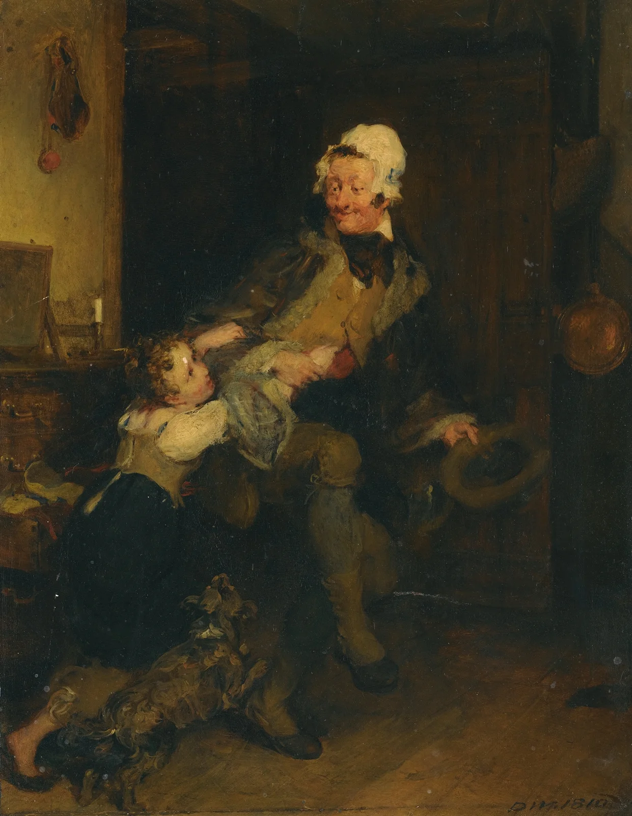 Grandma’s Cap av Sir David Wilkie