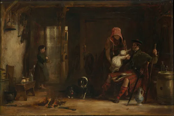 The Highland Family av Sir David Wilkie