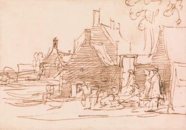 The Manse, Cults, Fife; The Artist’s Old Home av Sir David Wilkie