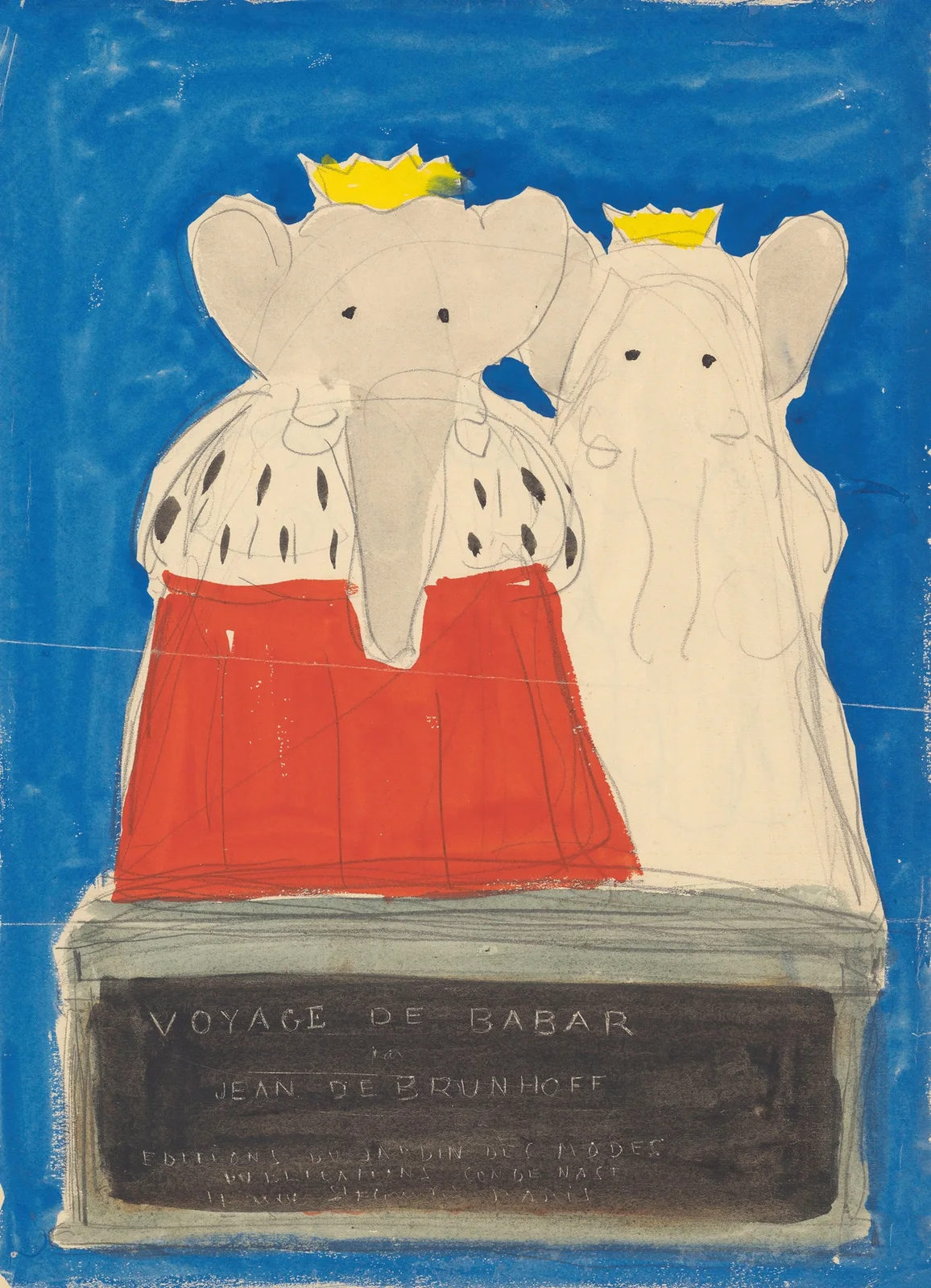 Le voyage de Babar Pl.01 av Jean de Brunhoff