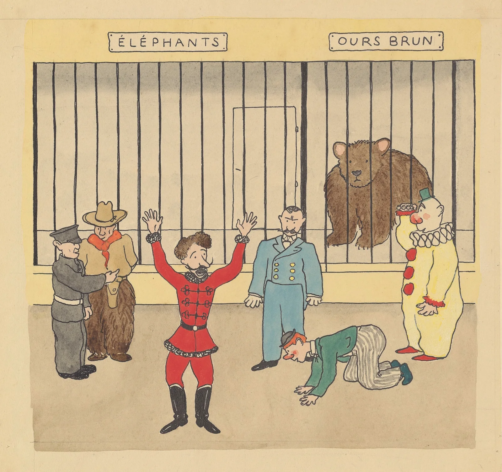 Le voyage de Babar Pl.15 av Jean de Brunhoff