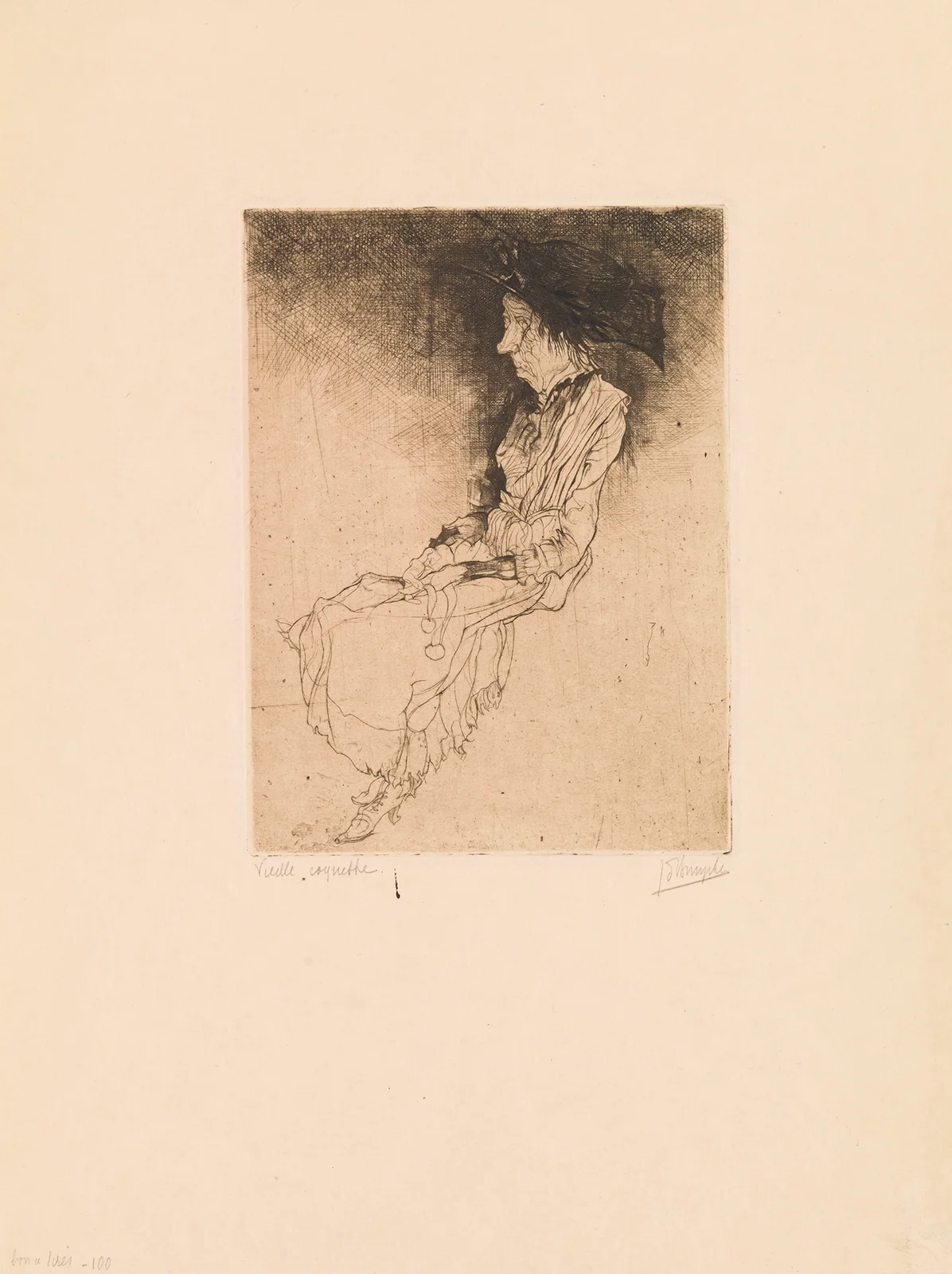 Old Coquette av Jules De Bruycker