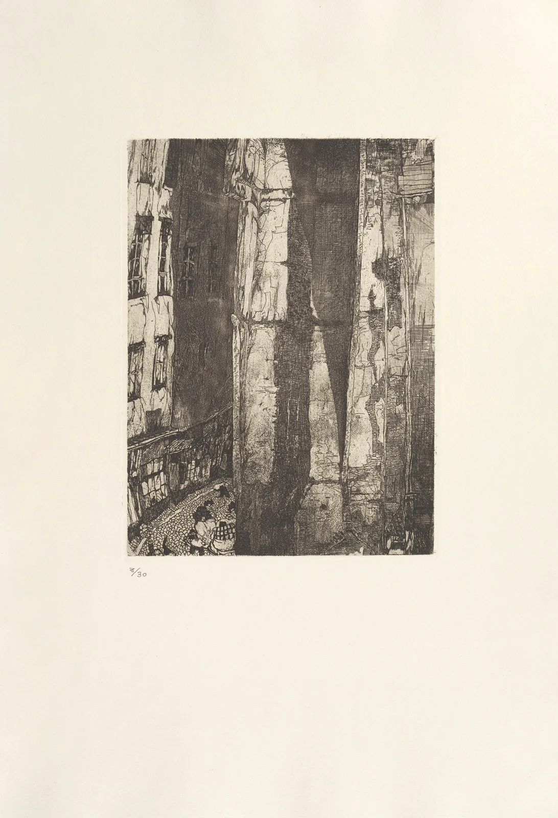 Old Street in Paris (Old Paris) av Jules De Bruycker