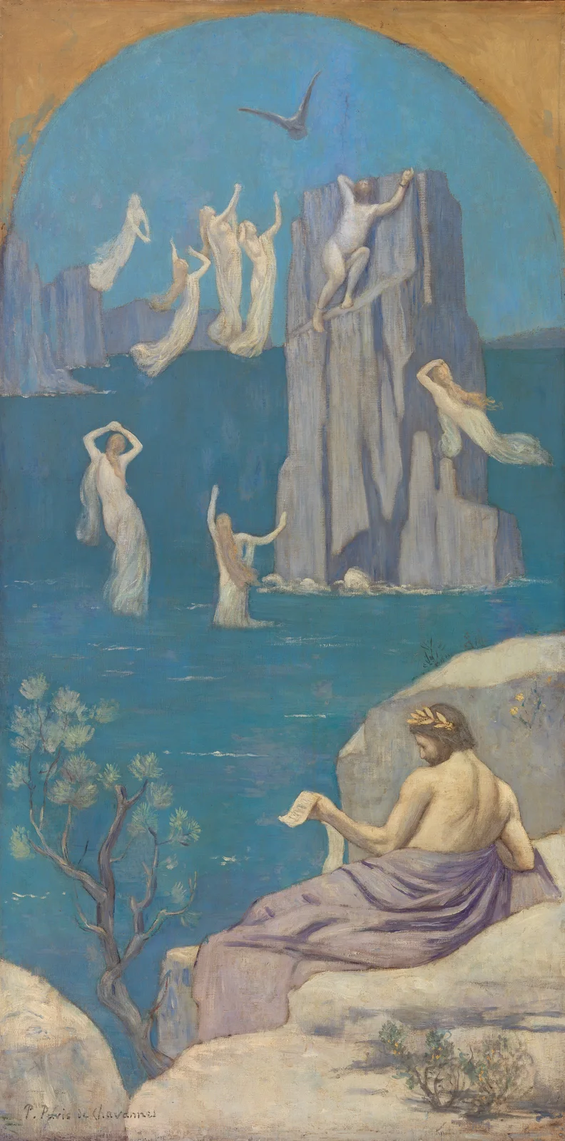 Dramatic Poetry (Aeschylus) av Pierre Puvis de Chavannes
