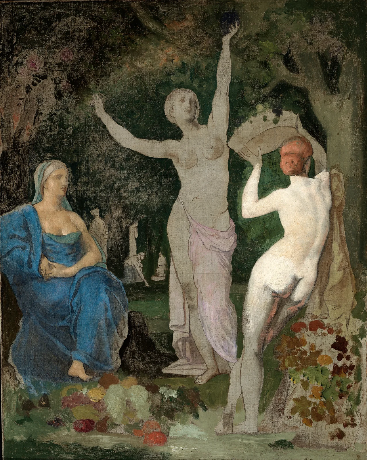 L’ Automne av Pierre Puvis de Chavannes