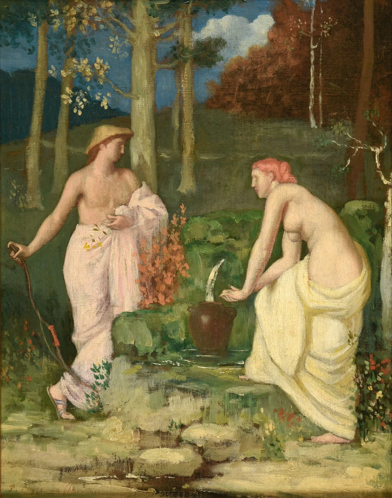 La Source av Pierre Puvis de Chavannes