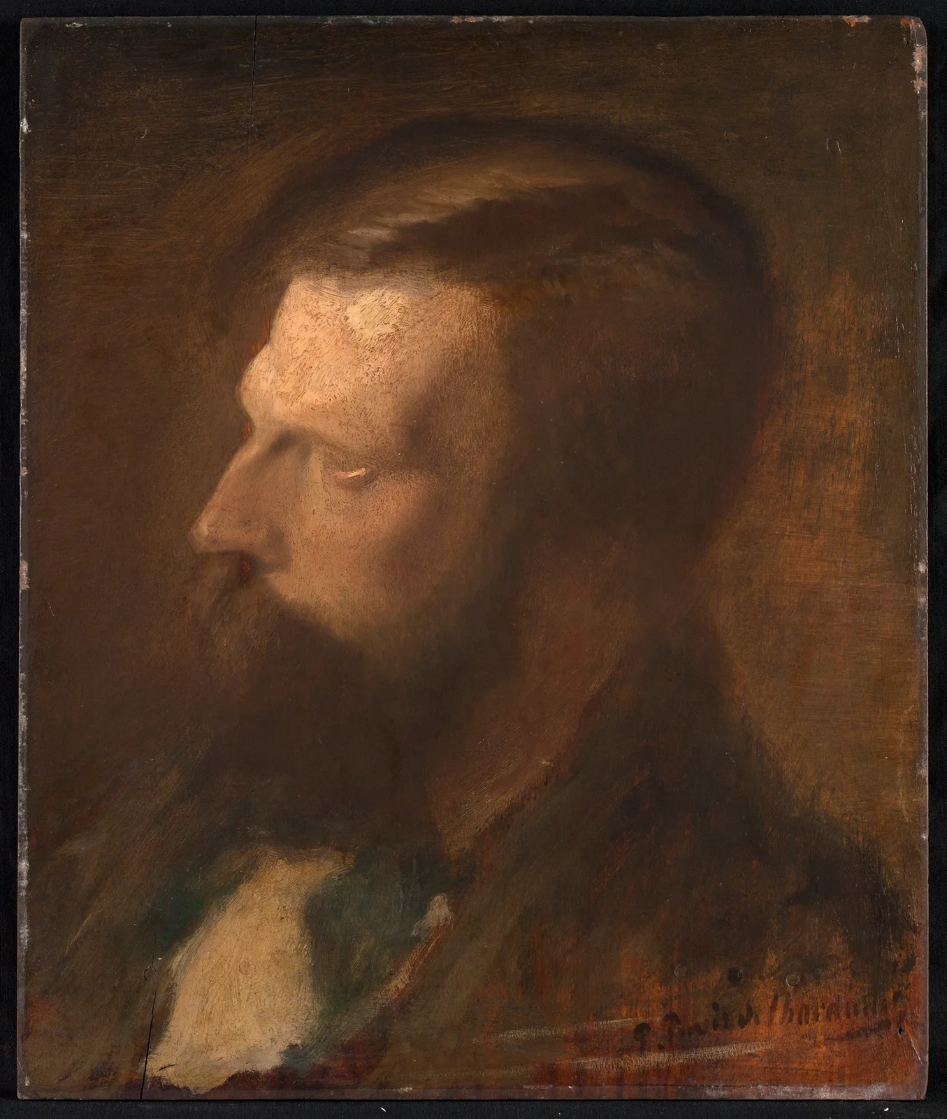 Portrait d’homme av Pierre Puvis de Chavannes