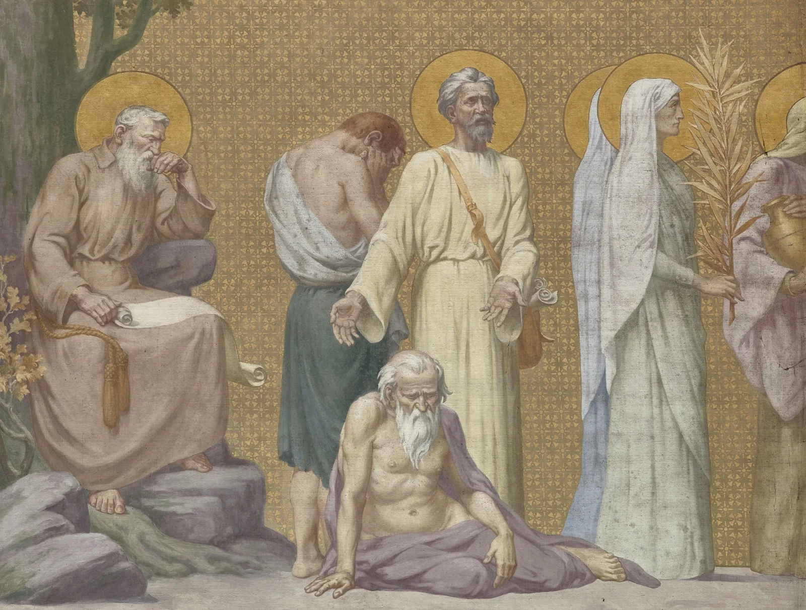 Procession av Pierre Puvis de Chavannes