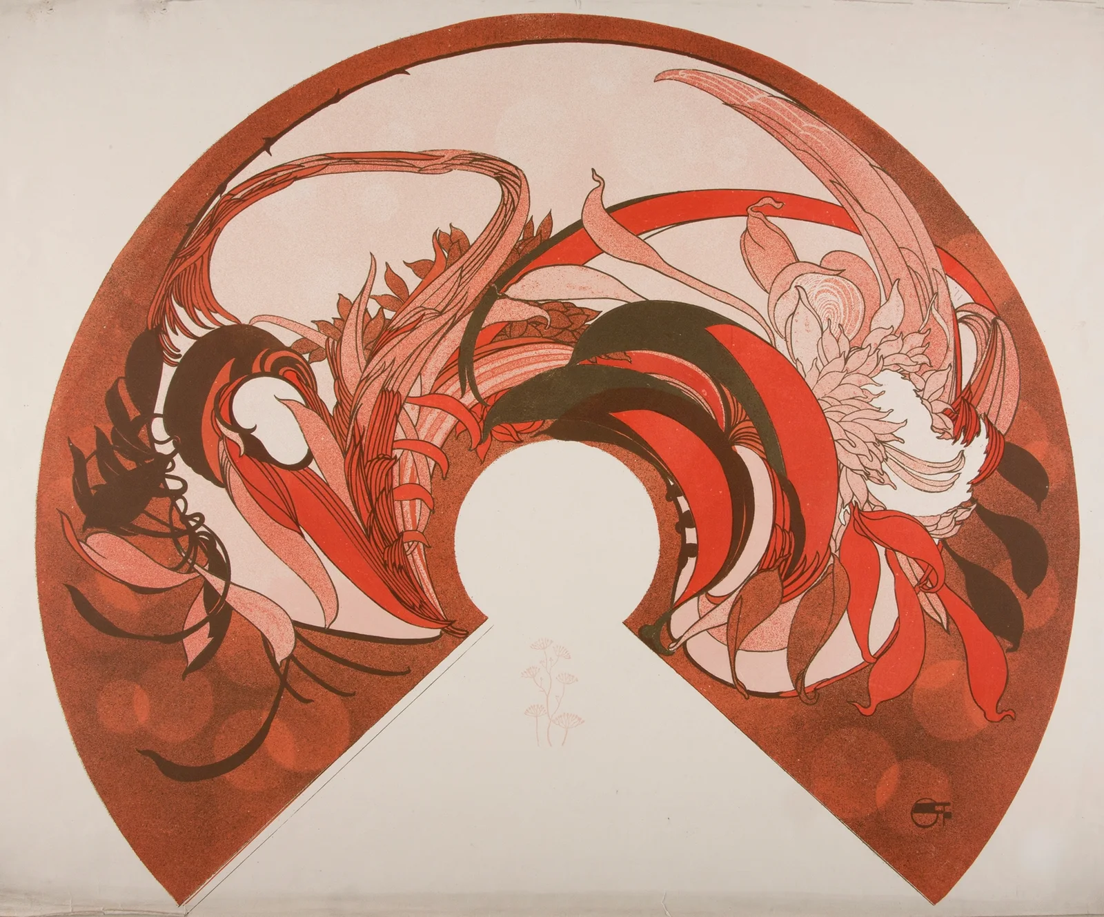 Abat-jour av Georges de Feure
