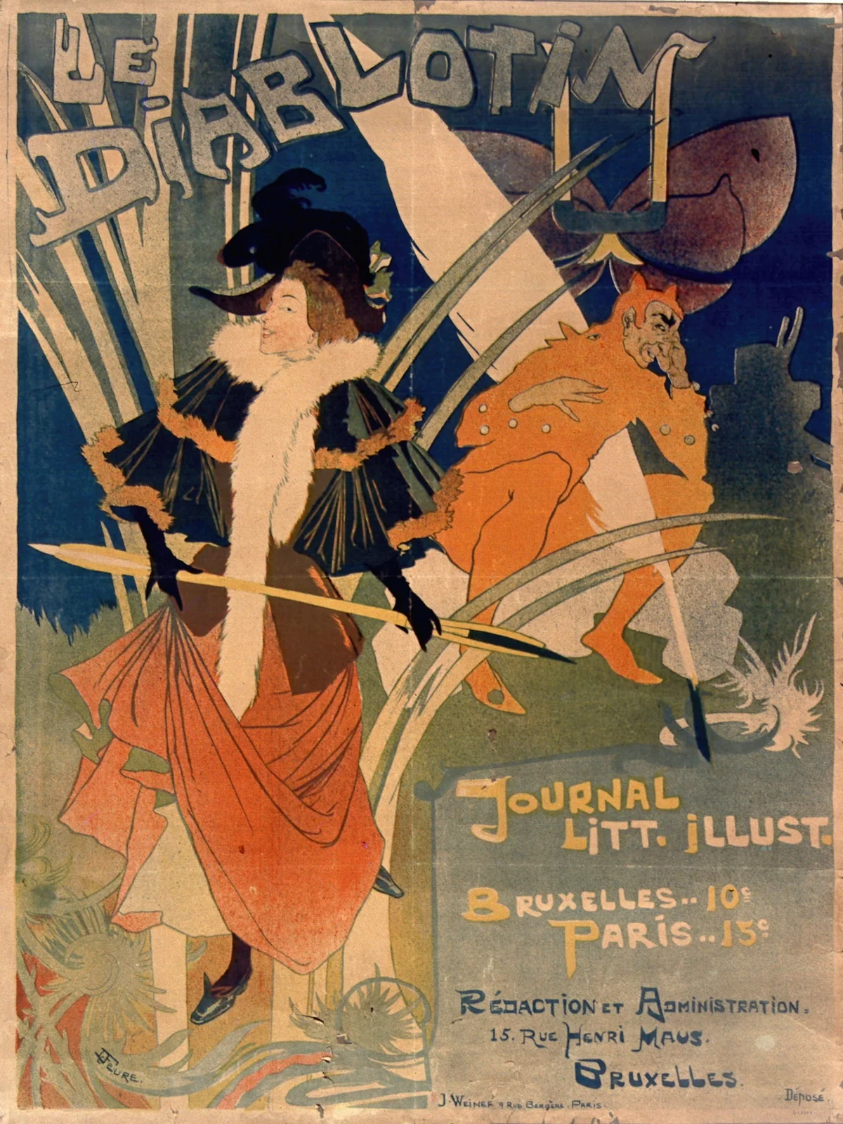 Le Diablotin av Georges de Feure