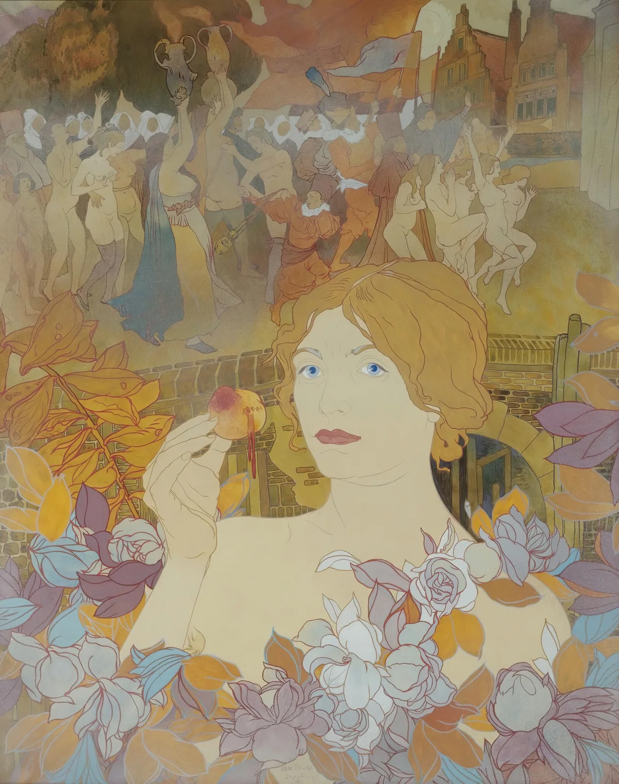 Le Fruit Defendu av Georges de Feure