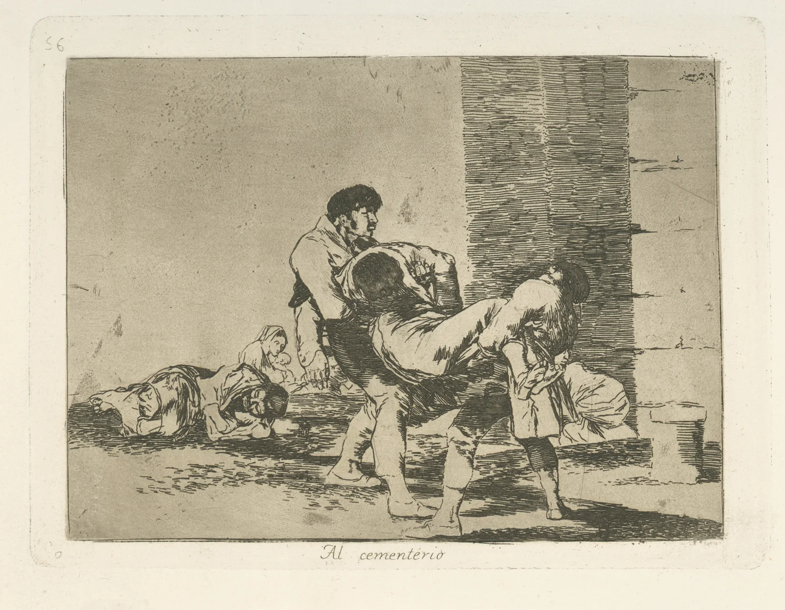 Al cementerio av Francisco de Goya