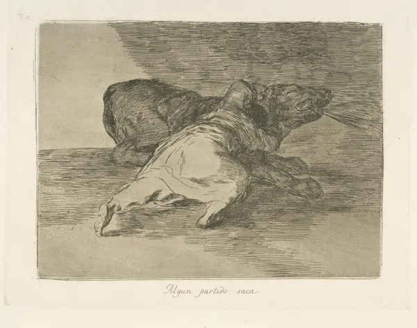 Algun portido saca av Francisco de Goya