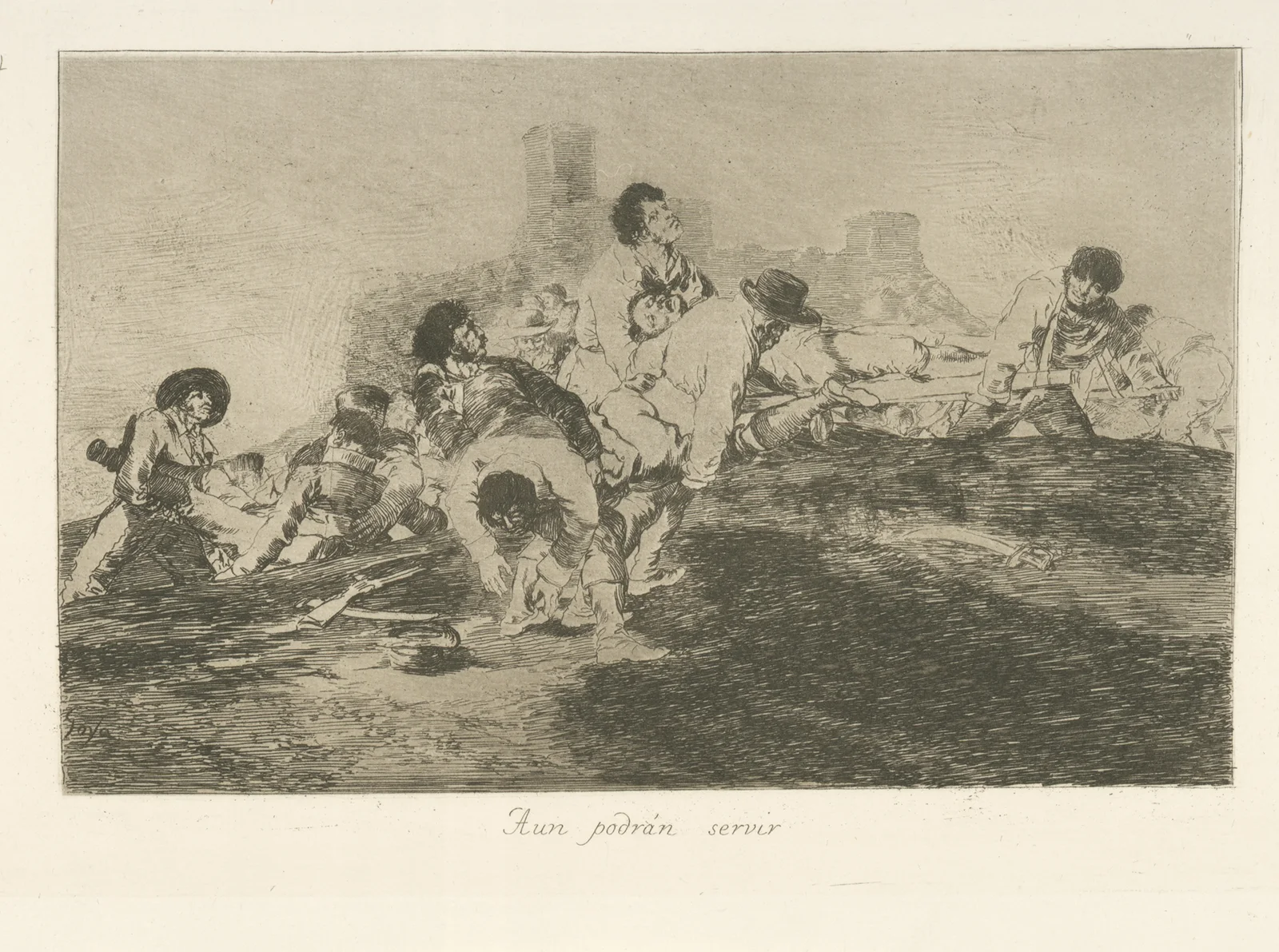 Aun podrán servir av Francisco de Goya