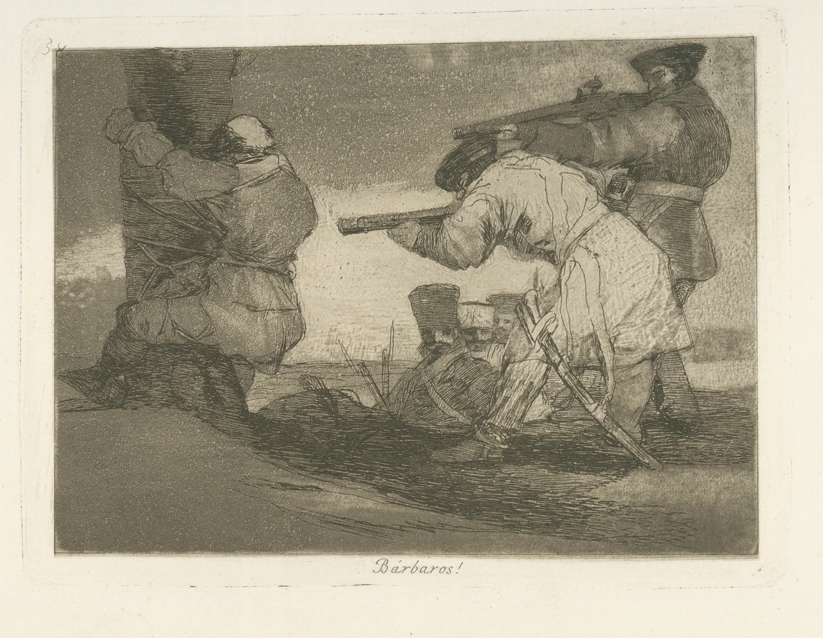 Bien te se está av Francisco de Goya