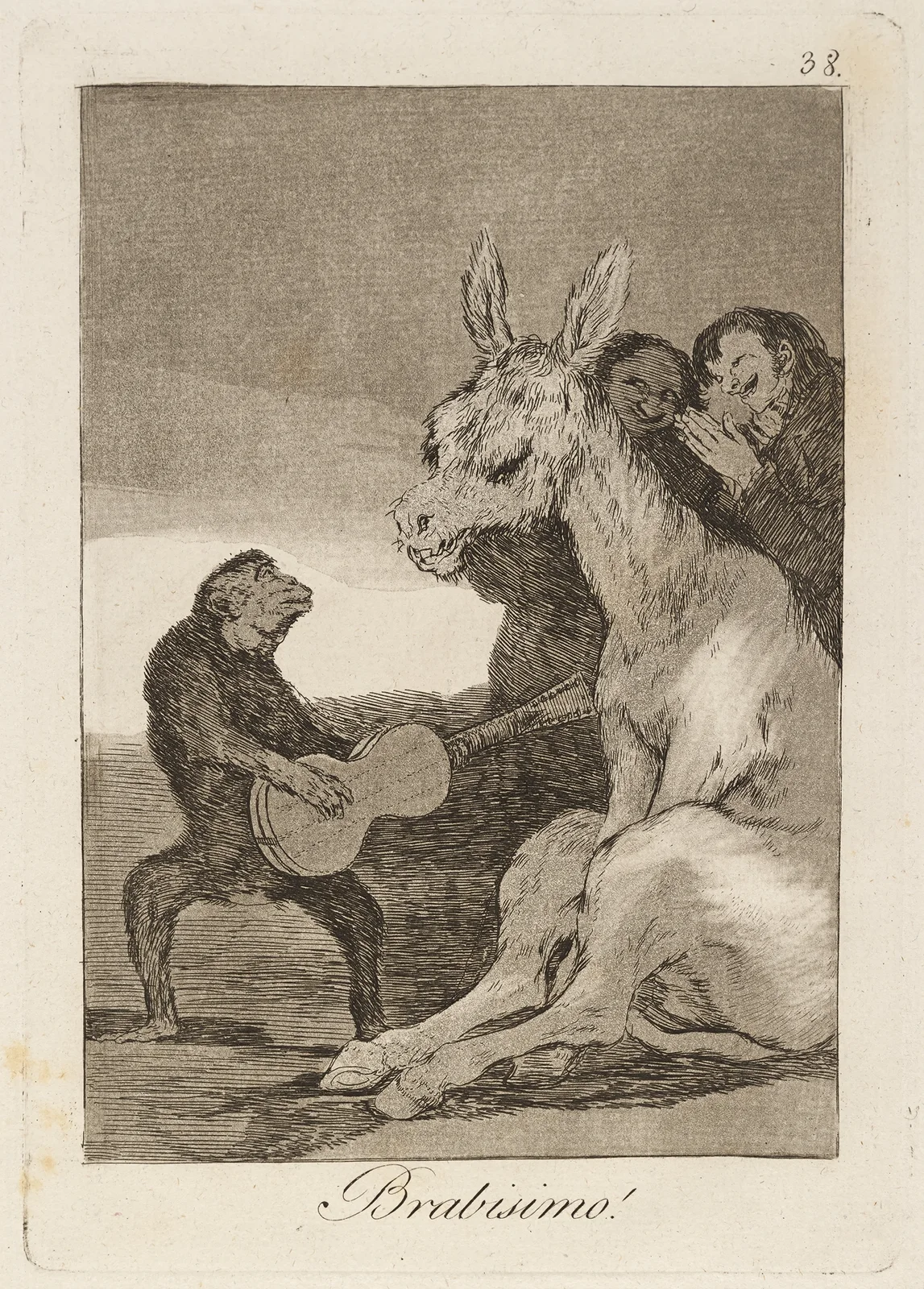 Brabisimo! (Bravo!) av Francisco de Goya