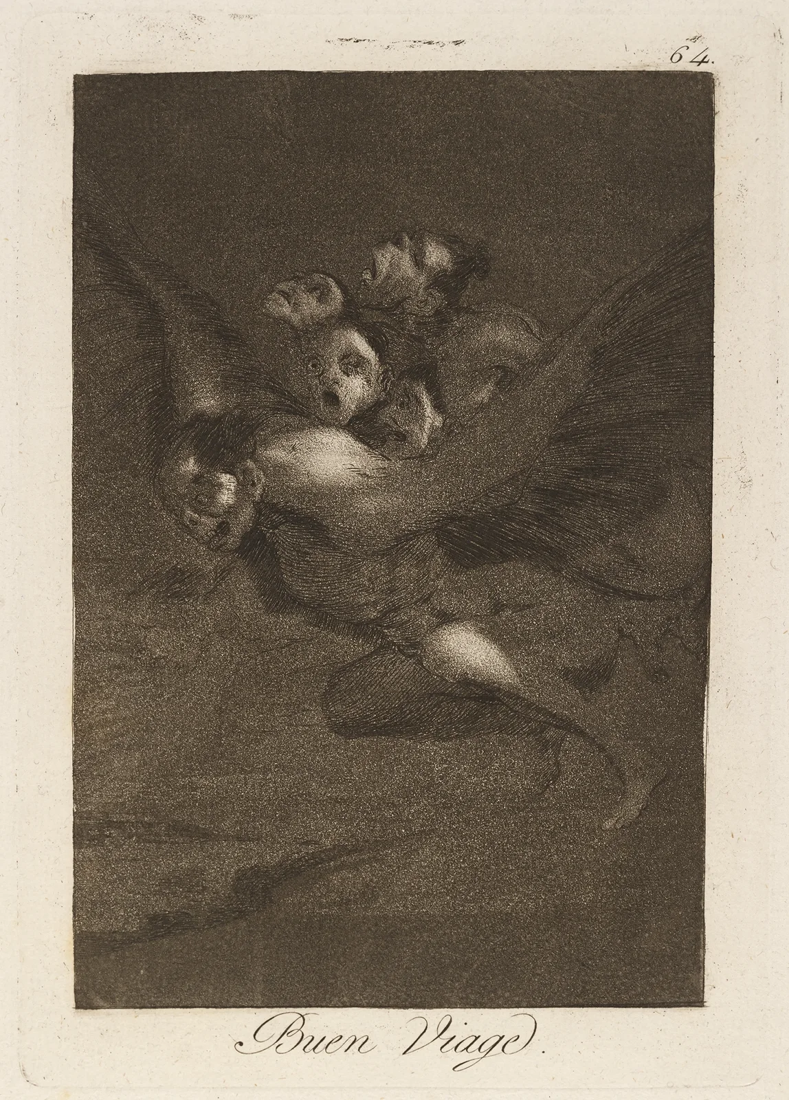 Buen Viage. (Bon voyage.) av Francisco de Goya