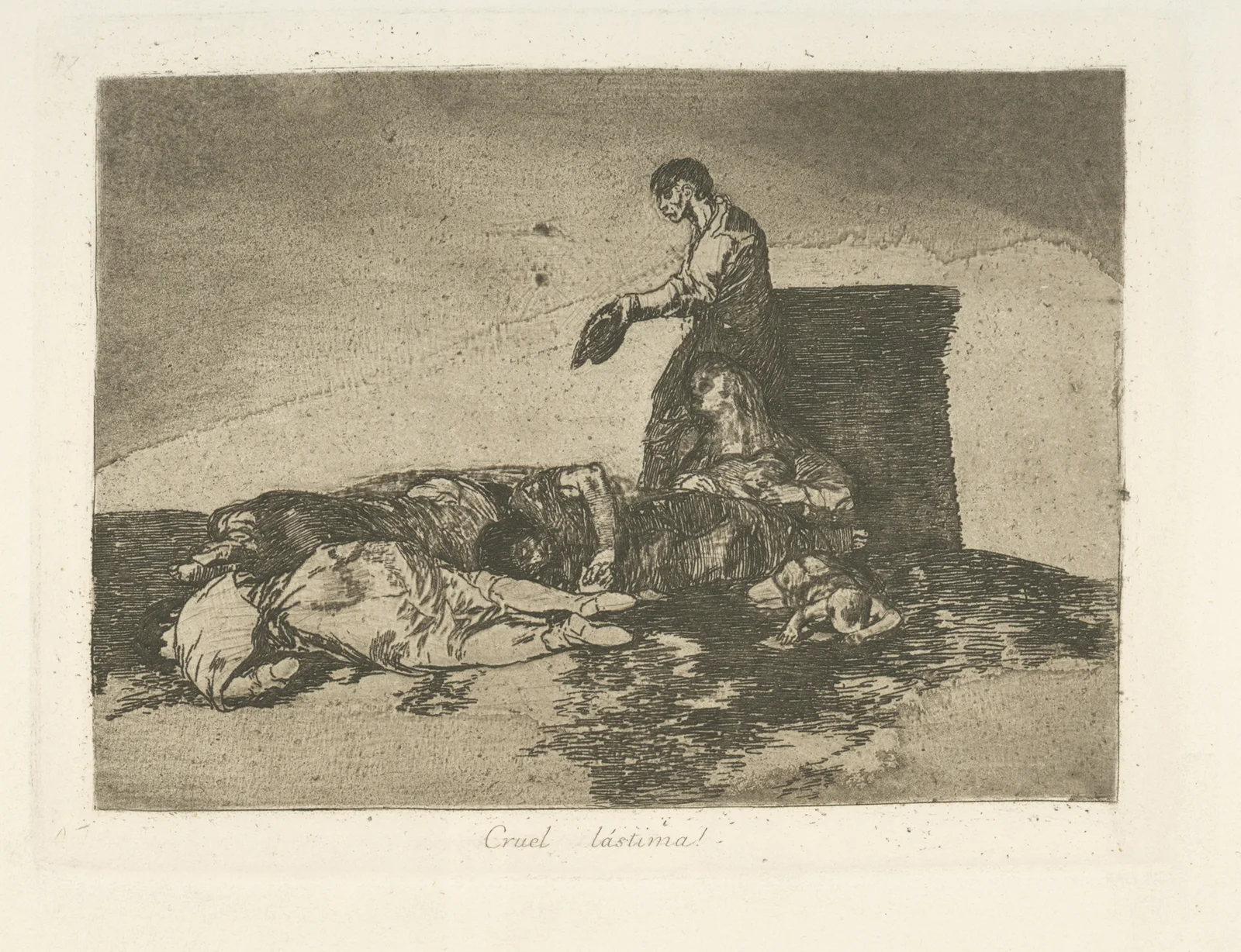 Cruel lástima! av Francisco de Goya