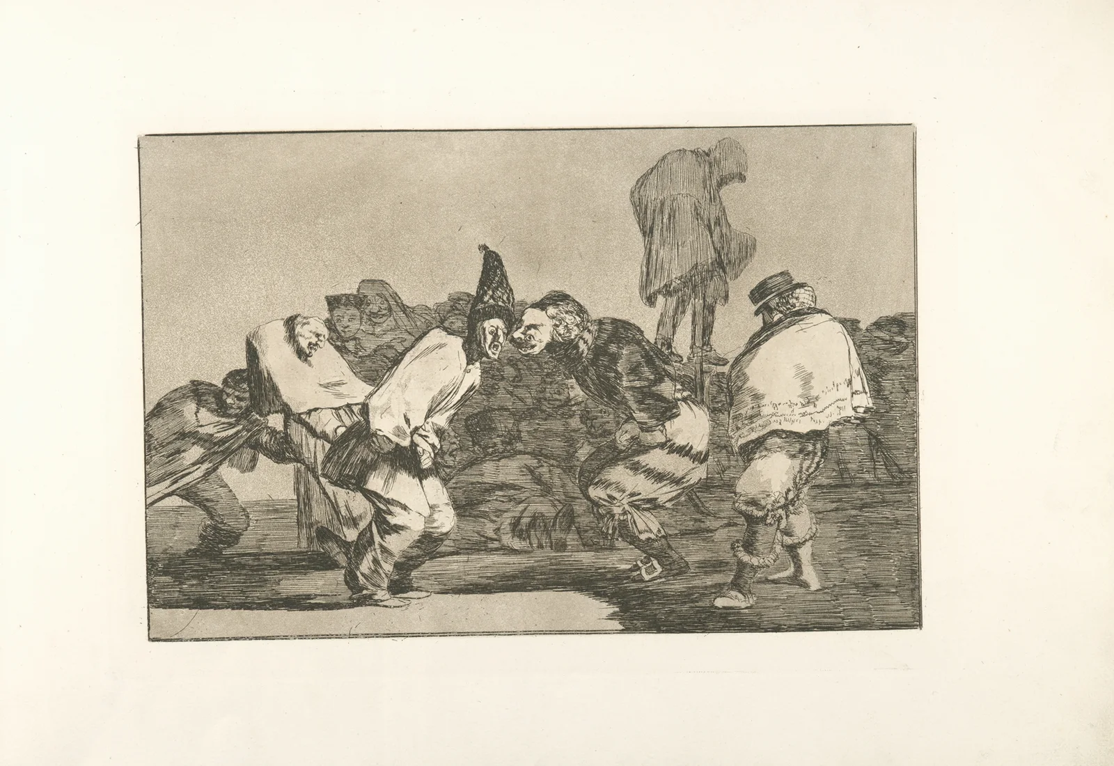 Disparate de carnabal av Francisco de Goya