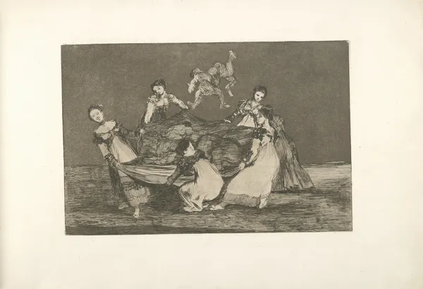 Disparate femenino av Francisco de Goya