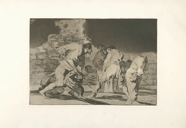 Disparate furioso av Francisco de Goya