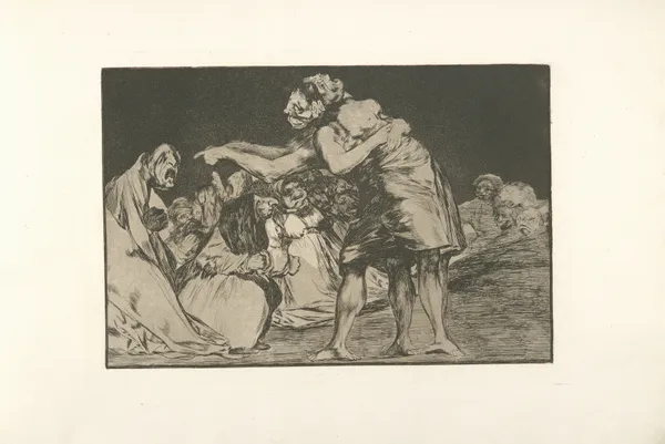 Disparate matrimonial av Francisco de Goya