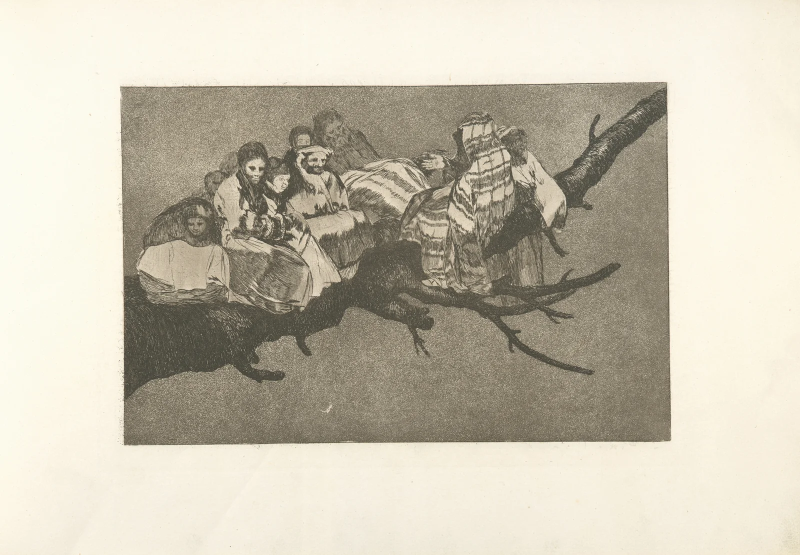 Disparate ridiculo av Francisco de Goya