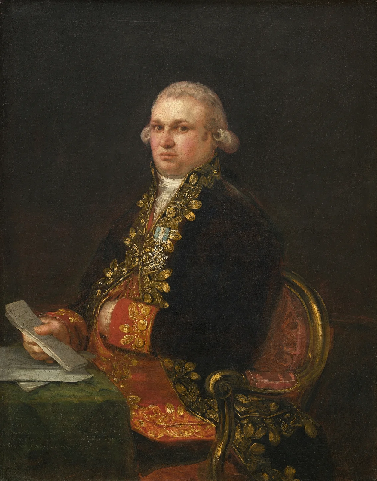 Don Antonio Noriega av Francisco de Goya