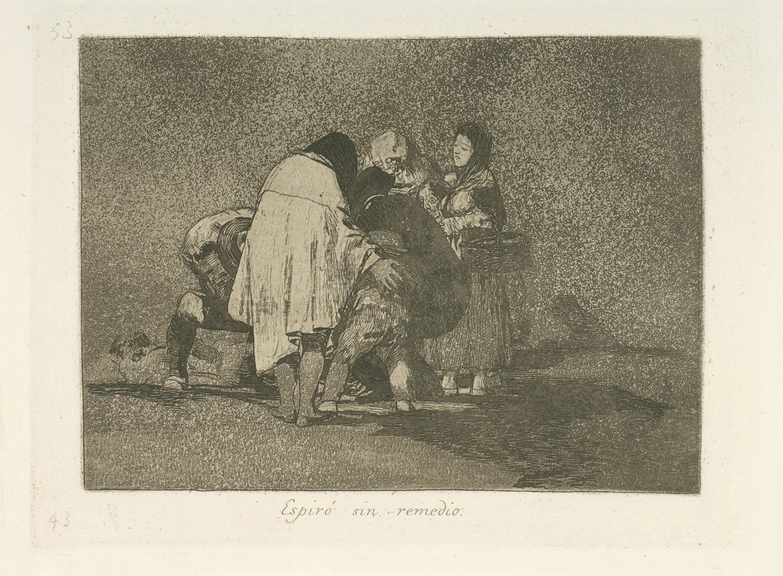 Espiró sin remedio av Francisco de Goya