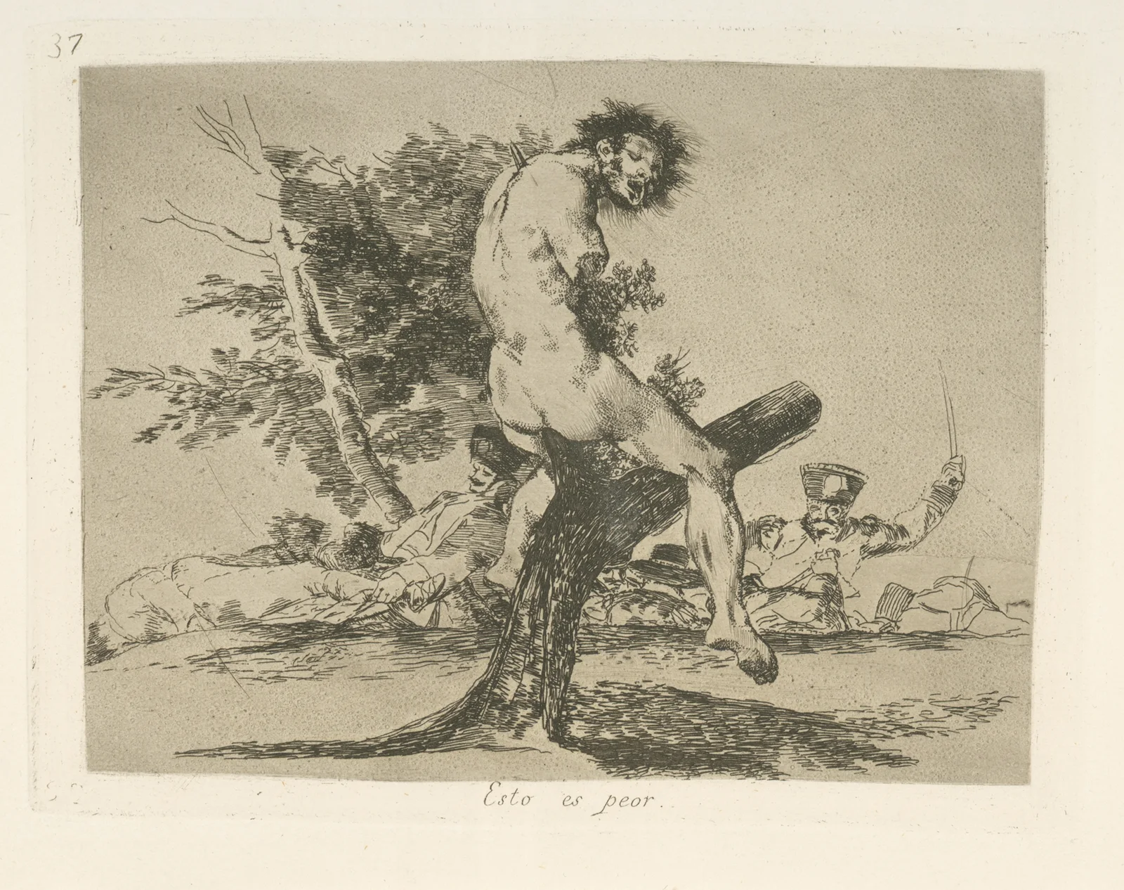 Esto es peor av Francisco de Goya