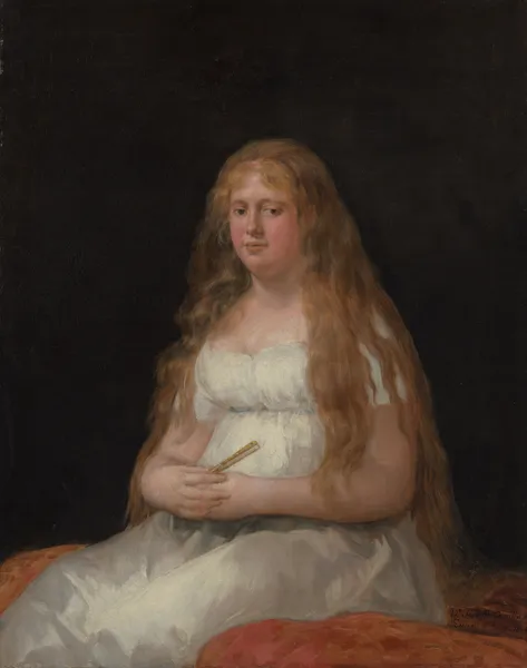 Josefa de Castilla Portugal y van Asbrock de Garcini (1775–about 1850) av Francisco de Goya