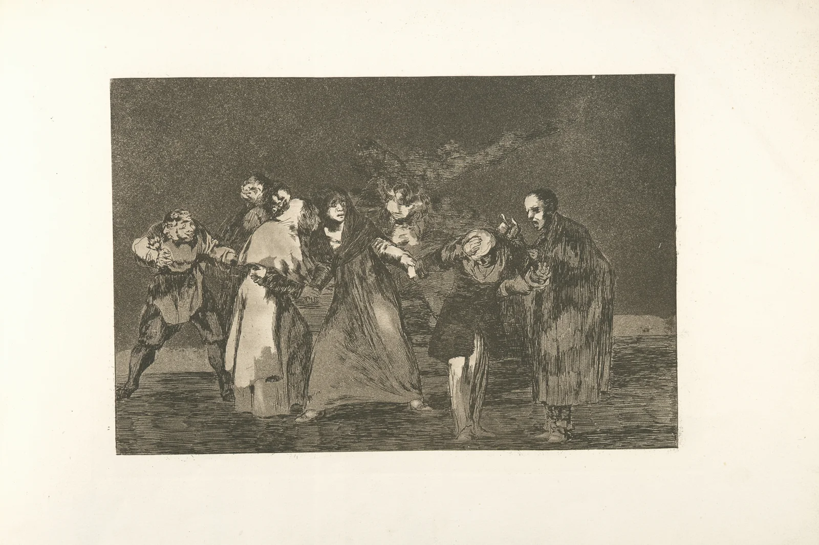Les exhortations av Francisco de Goya