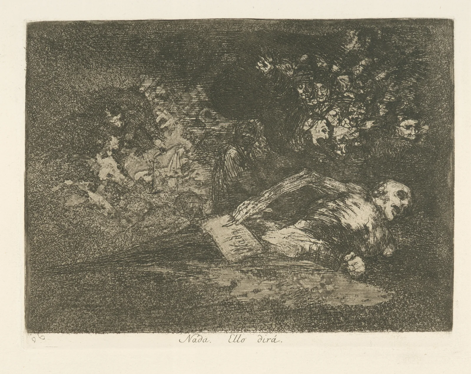 Nada. Ello dirá av Francisco de Goya