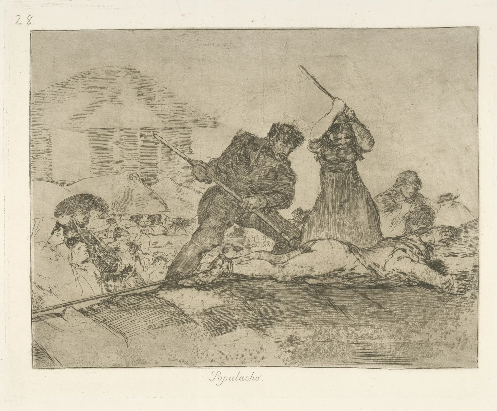 Populacho av Francisco de Goya