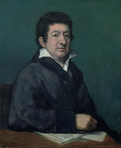 Portrait of the Poet Moratín av Francisco de Goya
