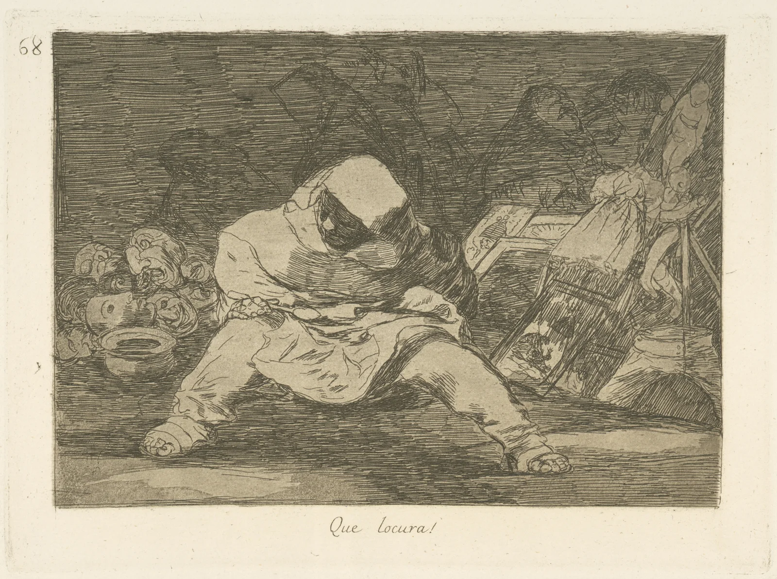 Que hai que hacer mas- av Francisco de Goya