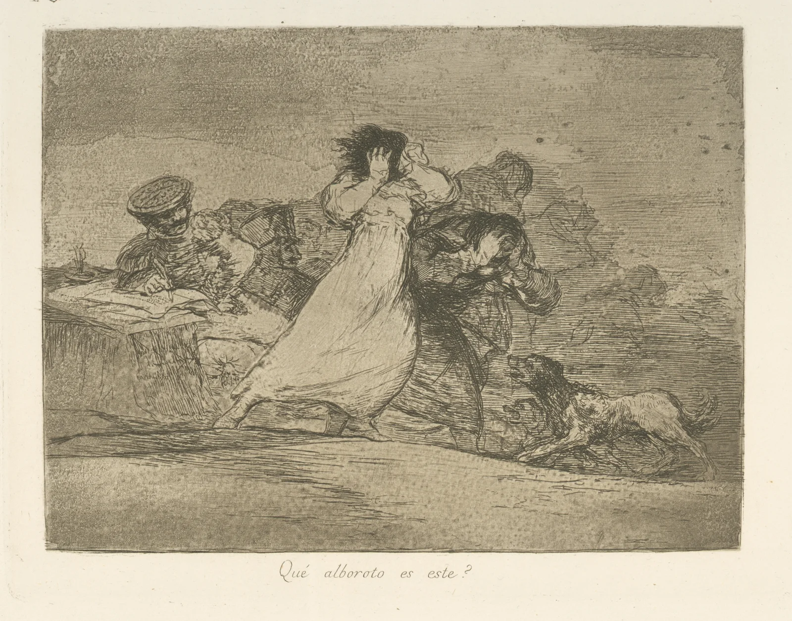 Que valor! av Francisco de Goya
