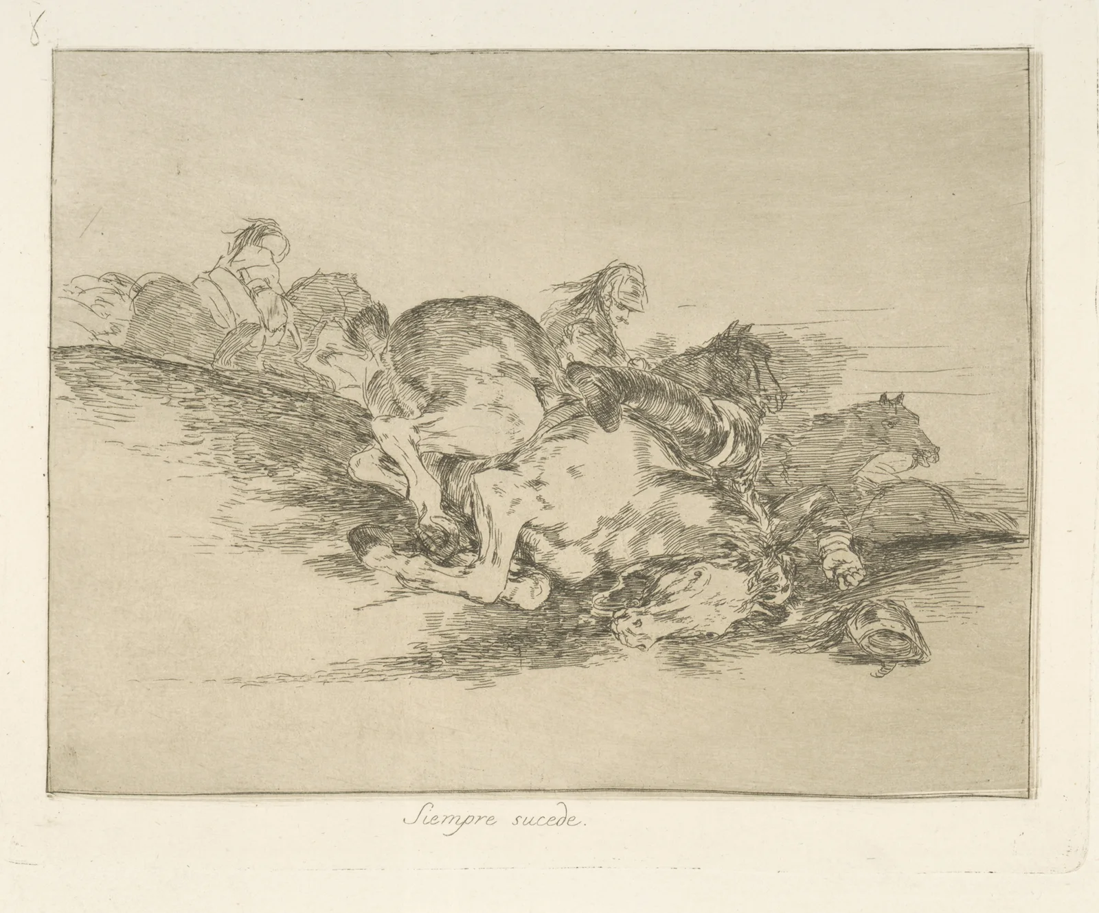 Siempre sucede av Francisco de Goya