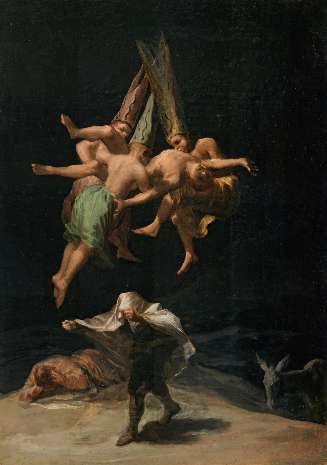 Witches’ Flight av Francisco de Goya